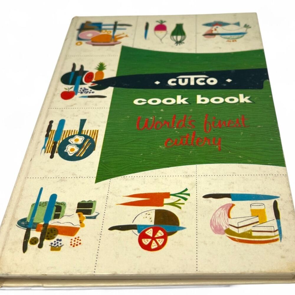 Vintage Cutco Cookbook Meat and Poultry Cookery 1950's 50's Information